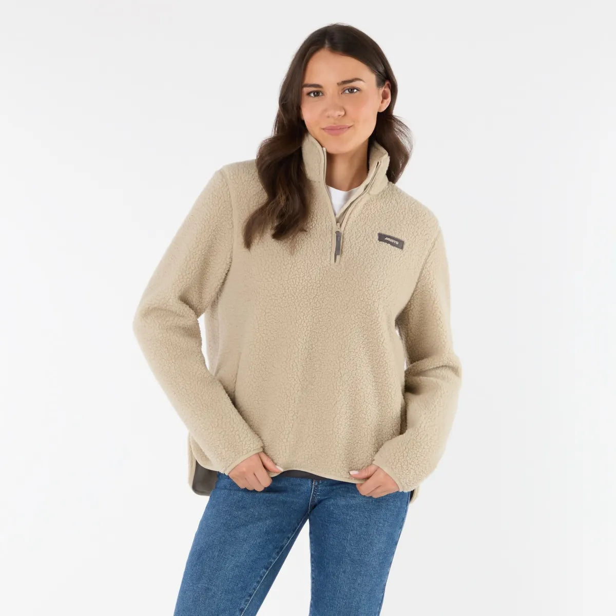 Musto Womens Cove Deep Pile Fleece - Pure Cashmere