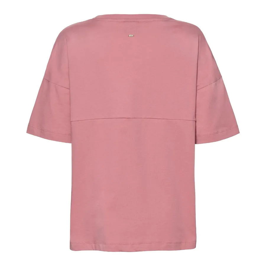 Musto Womens Original Marine Short Sleeve Tee - Pink Chalk