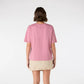 Musto Womens Original Marine Short Sleeve Tee - Pink Chalk