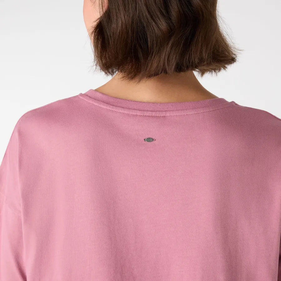 Musto Womens Original Marine Short Sleeve Tee - Pink Chalk