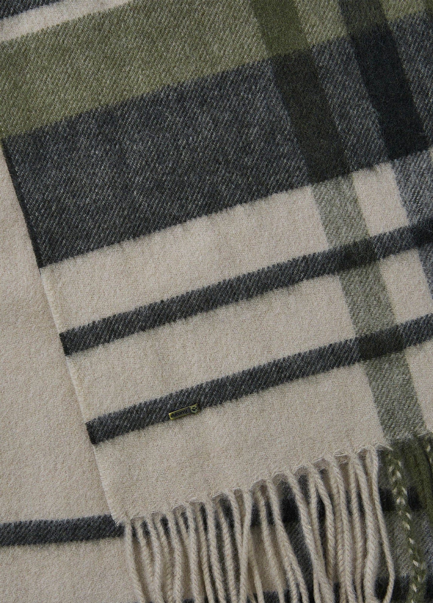 Dubarry Kildavin Wool Scarf - Olive