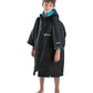 Dryrobe Advance Kids Short Sleeve - Black/Blue