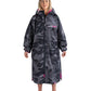 Dryrobe Advance Long Sleeve - Black Camo/Pink