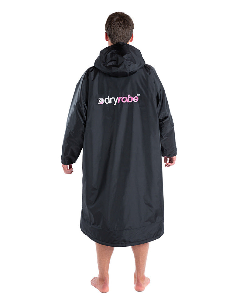Dryrobe Advance Long Sleeve - Black/Pink