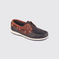 Dubarry Commodore XLT Deck Shoes - Navy/Brown