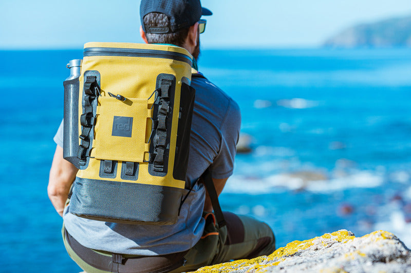 Red Paddle Co Waterproof Cool Bag Backpack Mustard - 15L