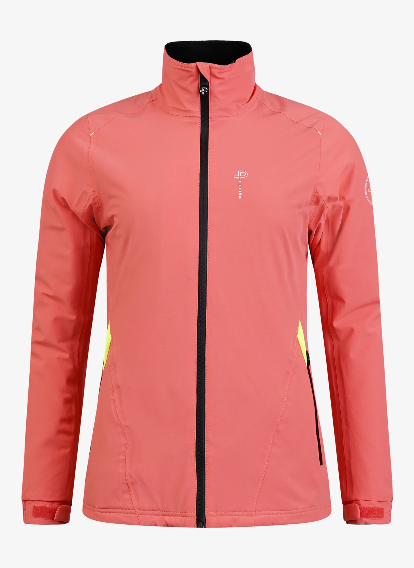 Pelle P Women's Crew Jacket - Coral Red