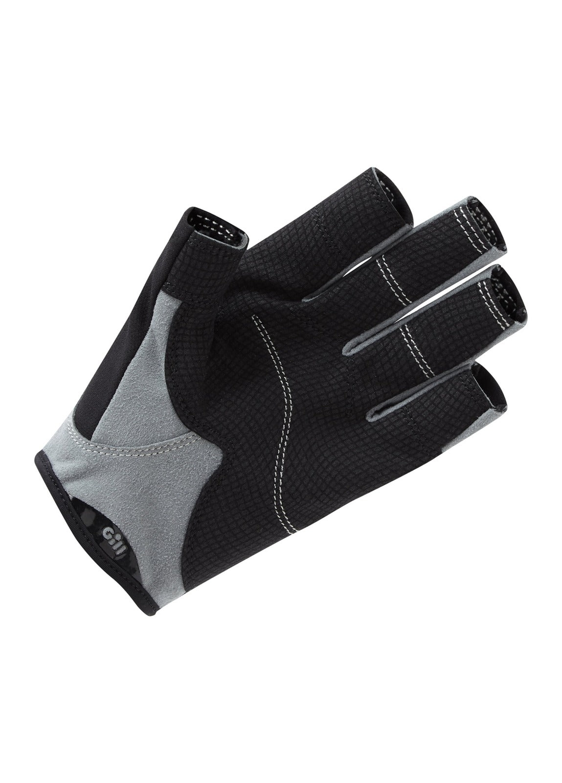 Gill Deckhand Gloves Short Finger - Black