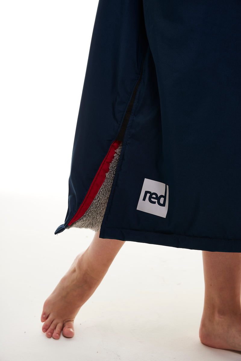 Red Equipment Pro Change Robe EVO long sleeved - Navy