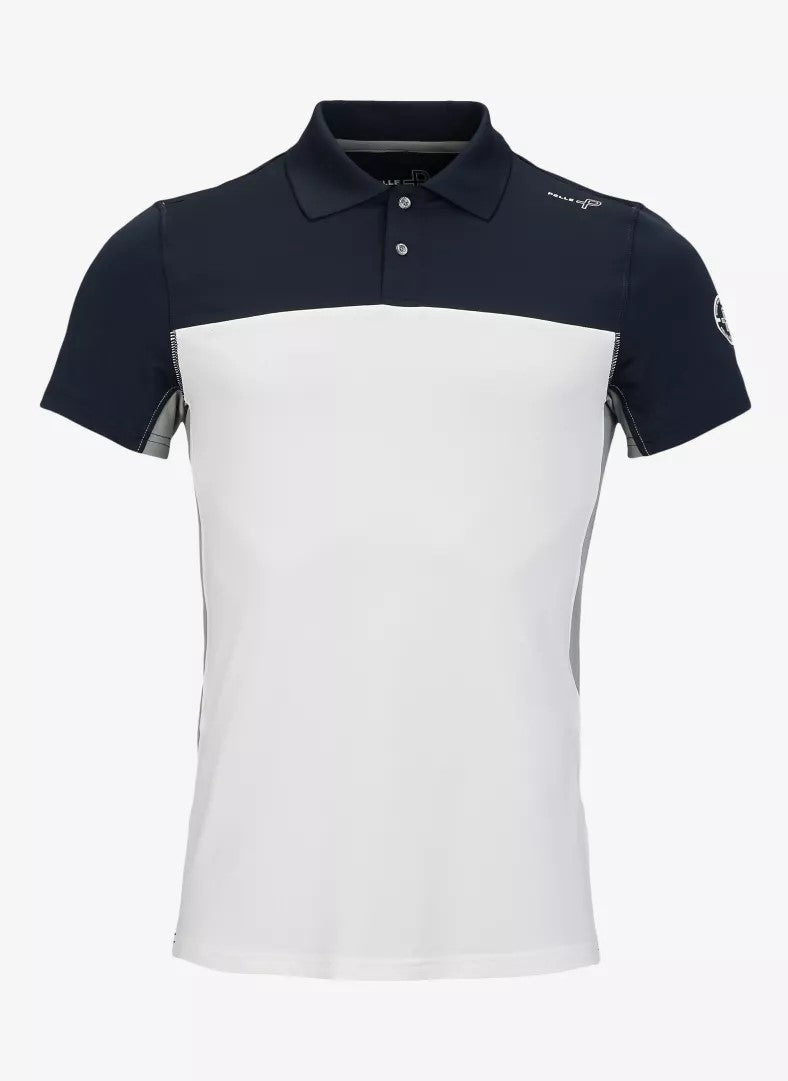 Pelle P Momentum Camber Polo - Dark Navy/White