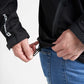 Rooster Soft Shell Jacket with Hood - Black