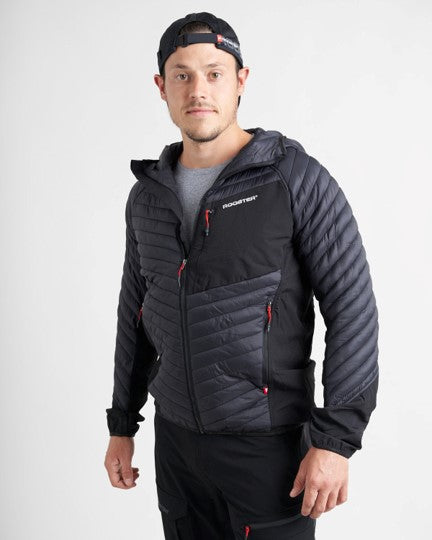 Rooster Superlite Hybrid Jacket - Black