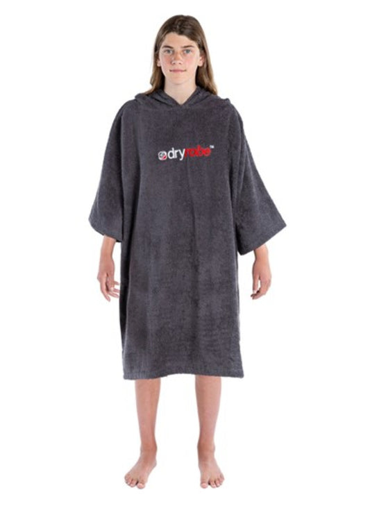 Dryrobe Kids Organic Towel dryrobe - Slate Grey