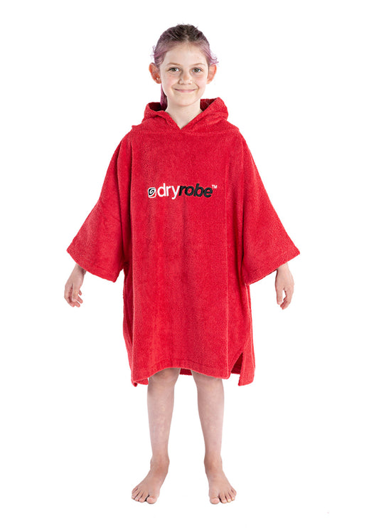 Dryrobe Kids Organic Towel dryrobe - Red