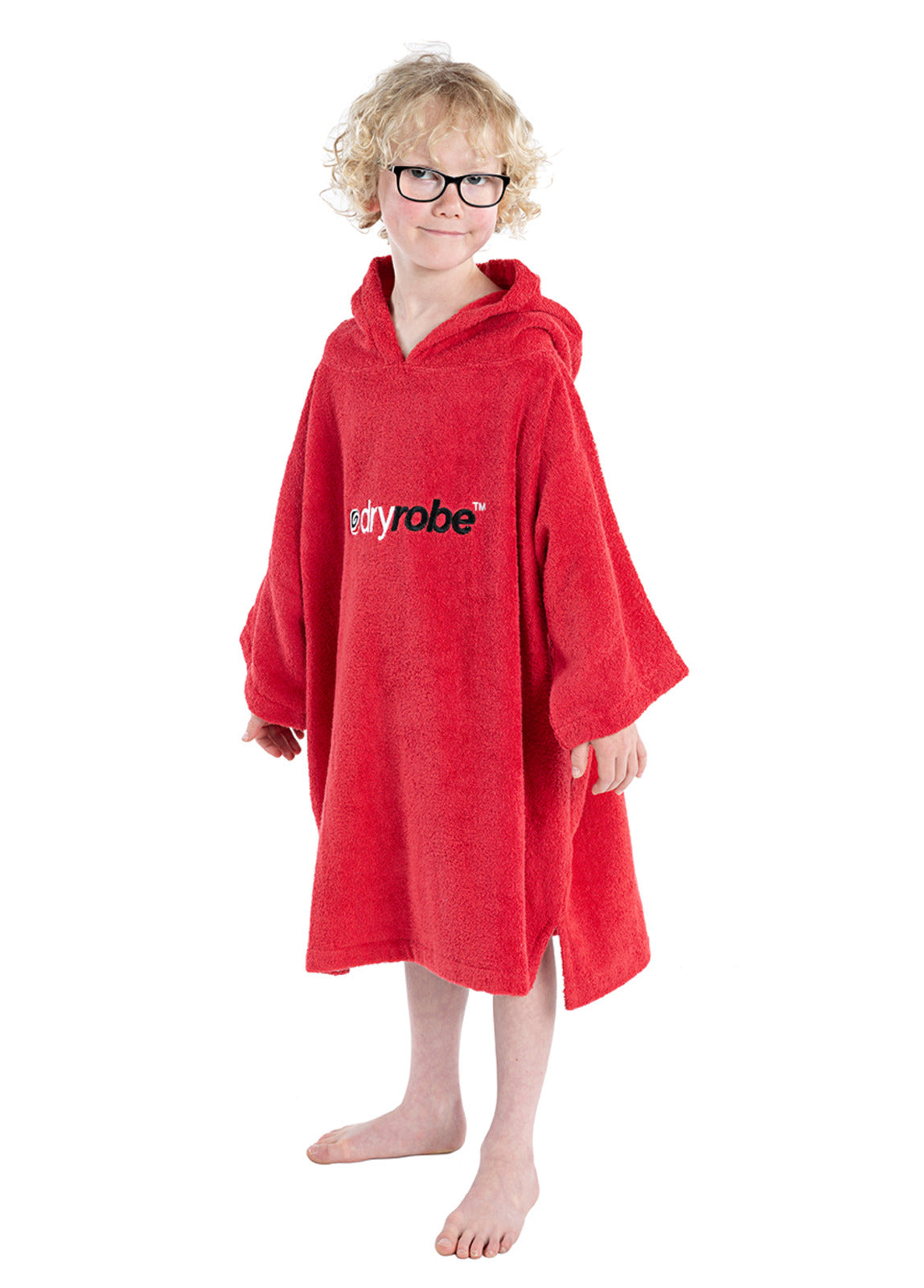 Dryrobe Kids Organic Towel dryrobe - Red