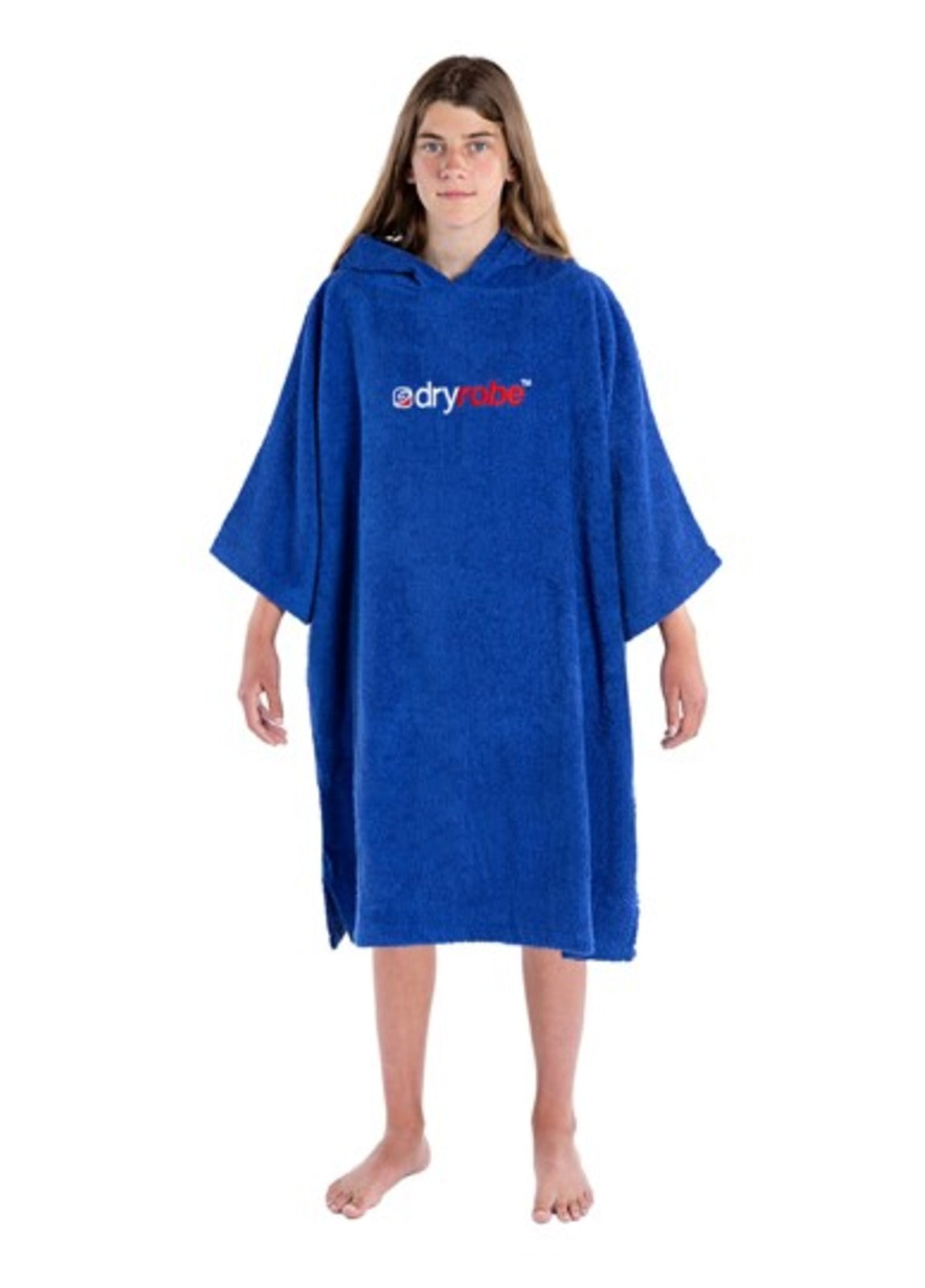 Dryrobe Kids Organic Towel dryrobe - Royal Blue