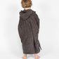 Red Paddle Co Kids Towelling Change Robe - Grey